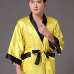 Reversible Imperial Dragon Kimono Robe