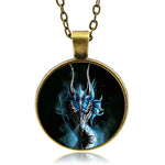 Space Dragon Necklace (Bronze finsih)