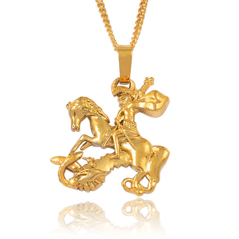 St-George And The Dragon Pendant