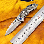 Stainless Steel Dragon Pocket Knife