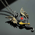 Steampunk Dragon Necklace