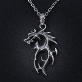 Tribal Dragon Necklace (Stainless Steel)