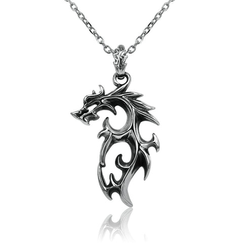 Tribal Dragon Necklace