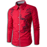 Tribal Dragon Shirt (Red)
