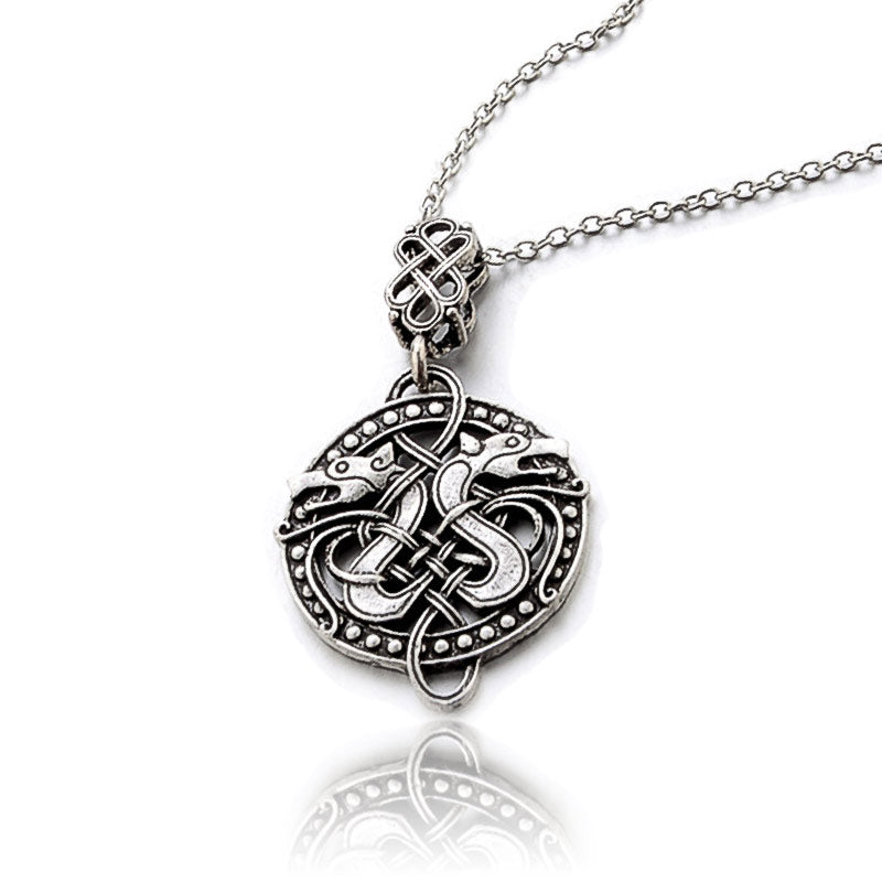 Viking Double Dragon Pendant | Dragon Vibe
