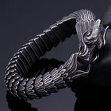 Viking Dragon Bracelet (Stainless Steel)