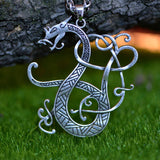 Viking Dragon Chain Necklace