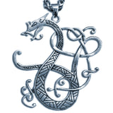 Viking Dragon Chain Necklace