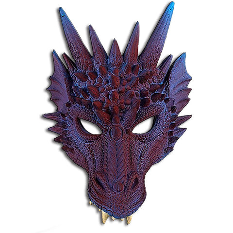 Viserion the Purple Dragon Mask