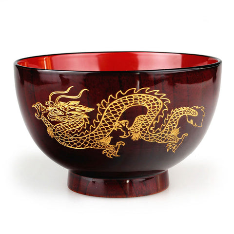 Wood Dragon Bowl